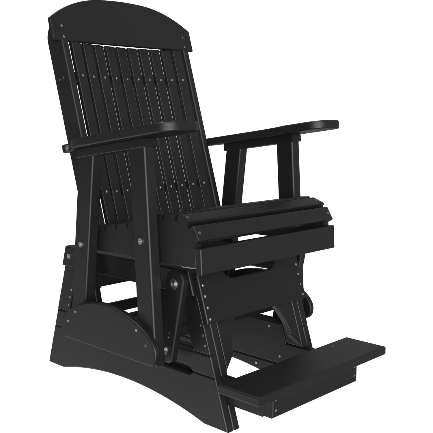 LuxCraft Classic Poly Composite Balcony Glider Chair