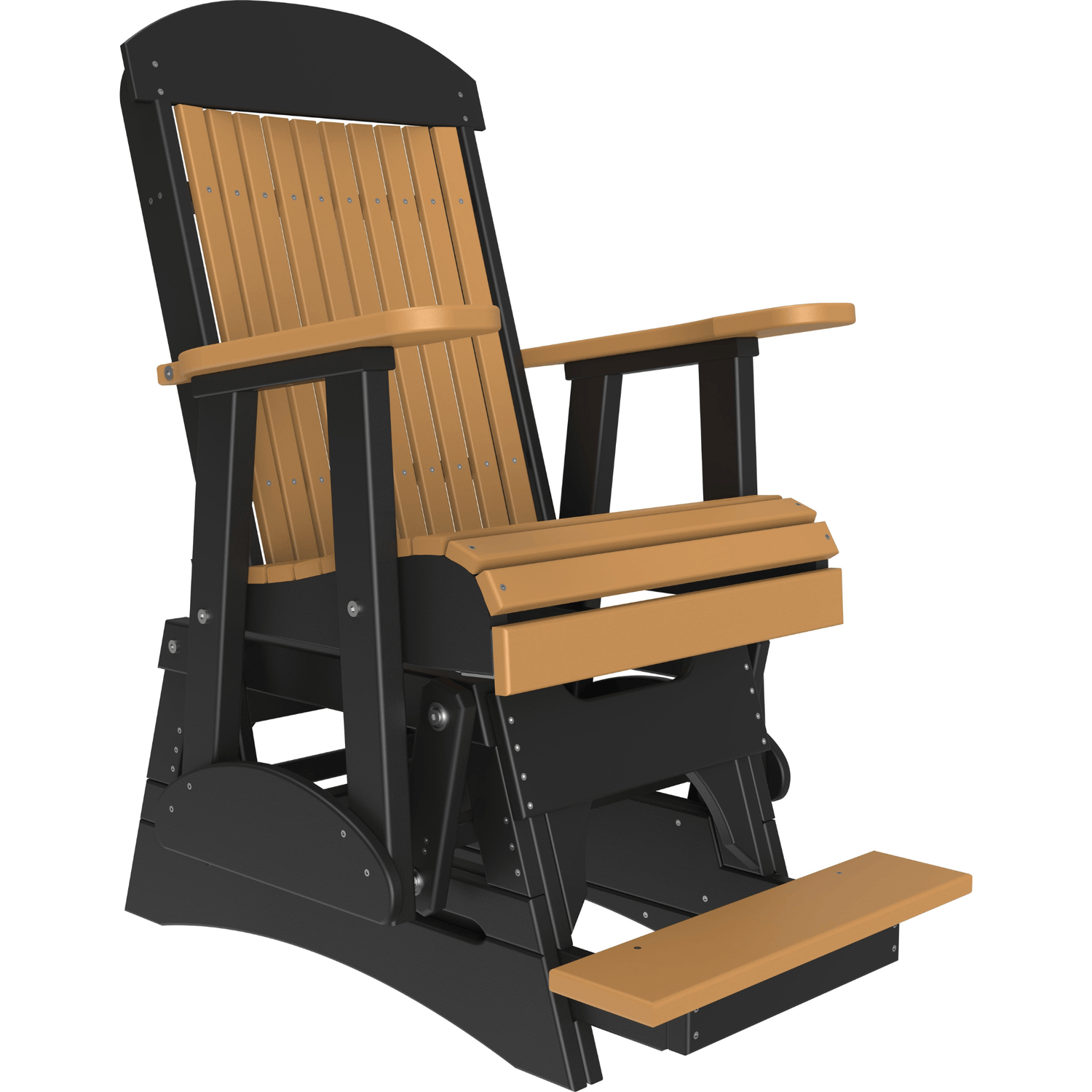LuxCraft Classic Poly Composite Balcony Glider Chair