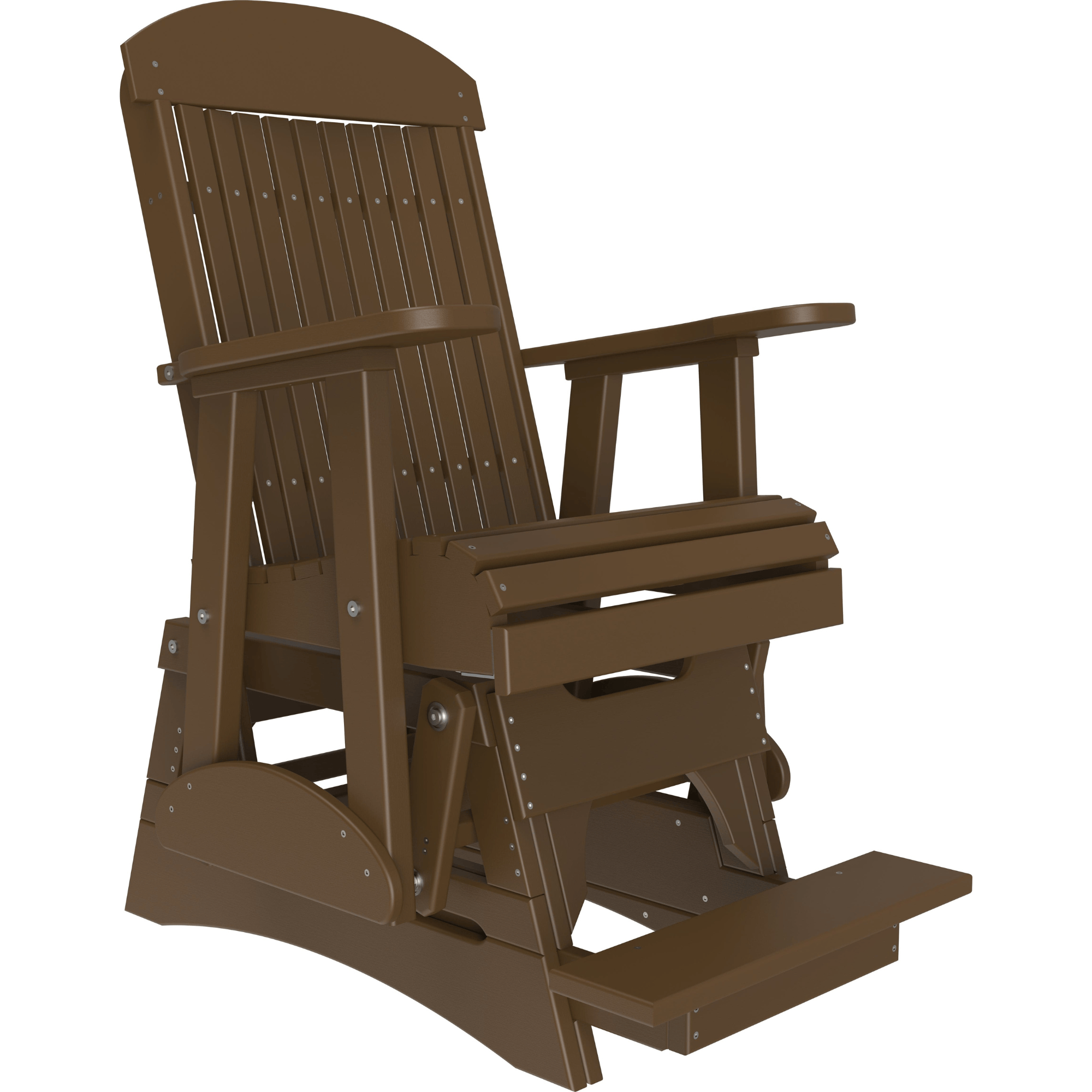 LuxCraft Classic Poly Composite Balcony Glider Chair