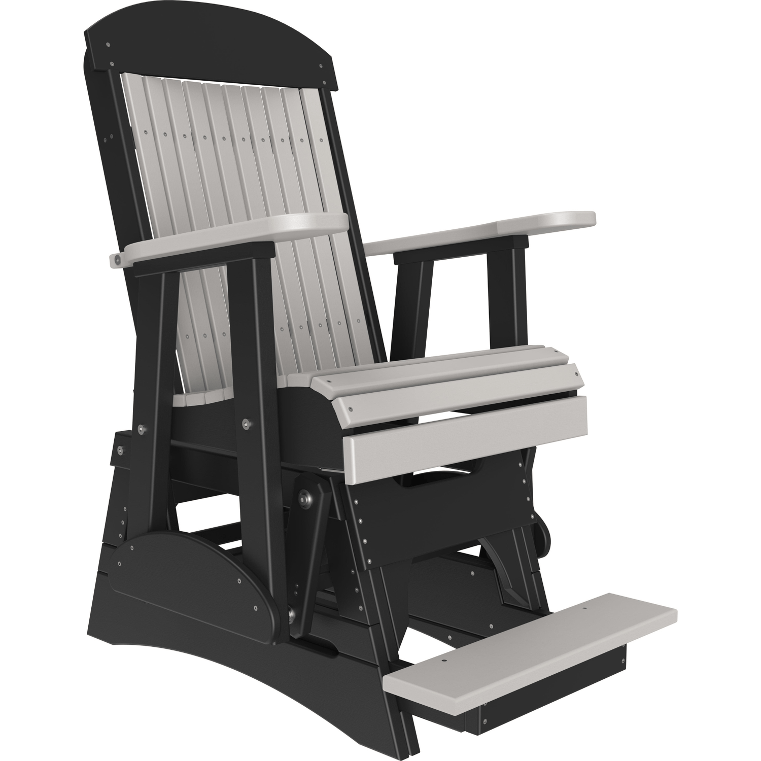 LuxCraft Classic Poly Composite Balcony Glider Chair