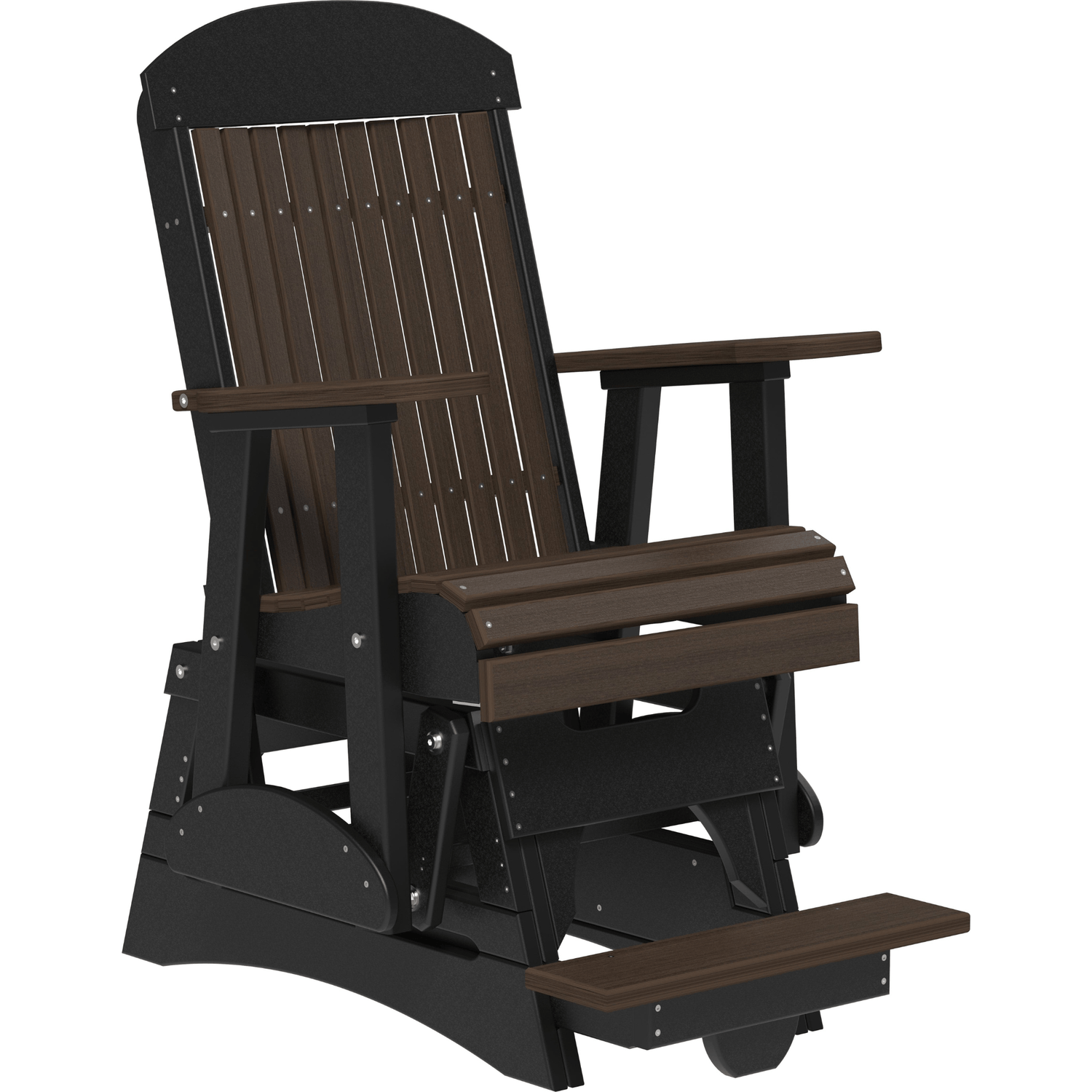 LuxCraft Classic Poly Composite Balcony Glider Chair