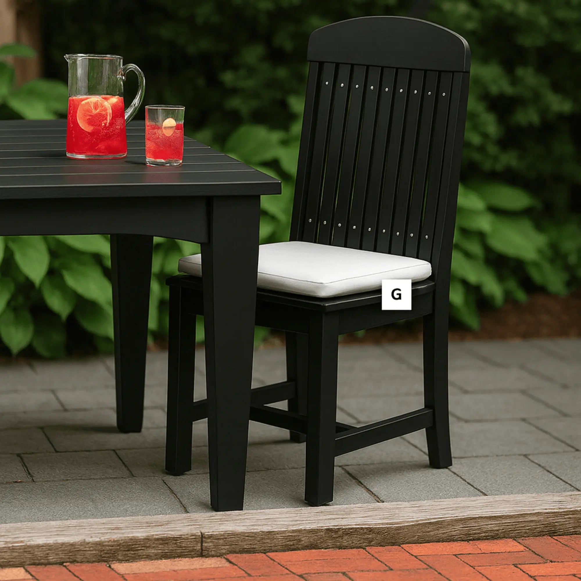 Luxcraft Sunbrella Outdoor Dining Chair Cushion