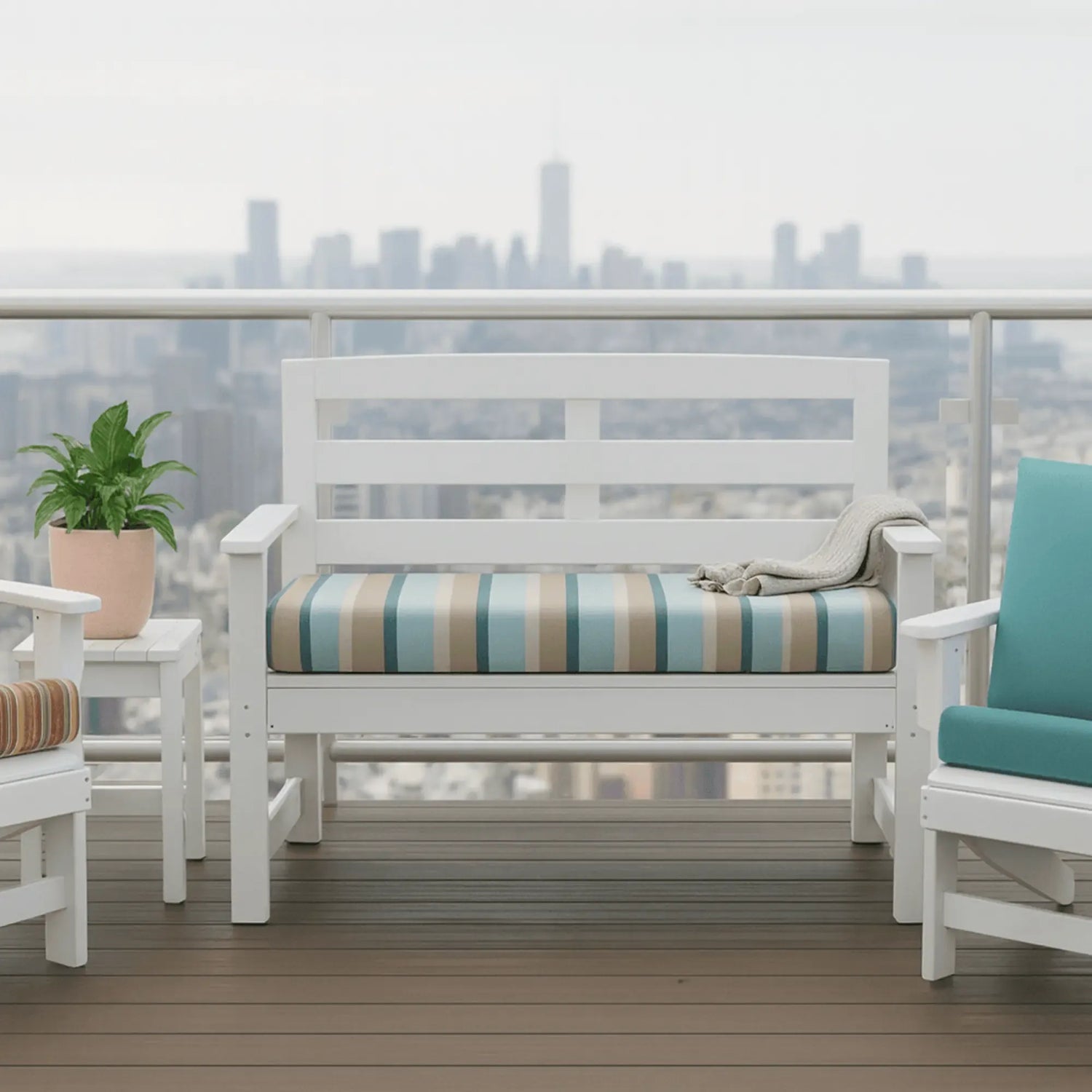 LuxCraft Sunbrella Outdoor Seat Cushions