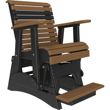 LuxCraft Rollback Poly Composite Balcony Glider Chair