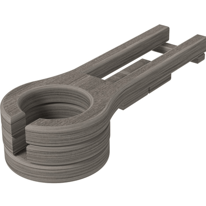 LuxCraft Poly Composite Slideout Cup Holder