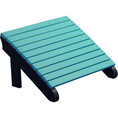 LuxCraft Poly Composite Deluxe Adirondack Footrest