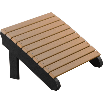 LuxCraft Poly Composite Deluxe Adirondack Footrest