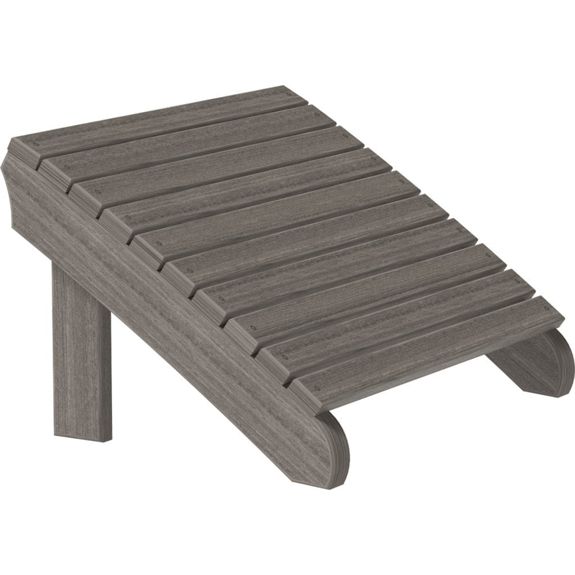 LuxCraft Poly Composite Deluxe Adirondack Footrest