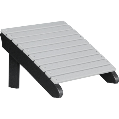 LuxCraft Poly Composite Deluxe Adirondack Footrest