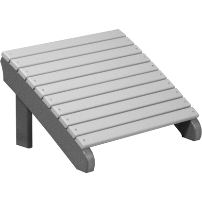 LuxCraft Poly Composite Deluxe Adirondack Footrest