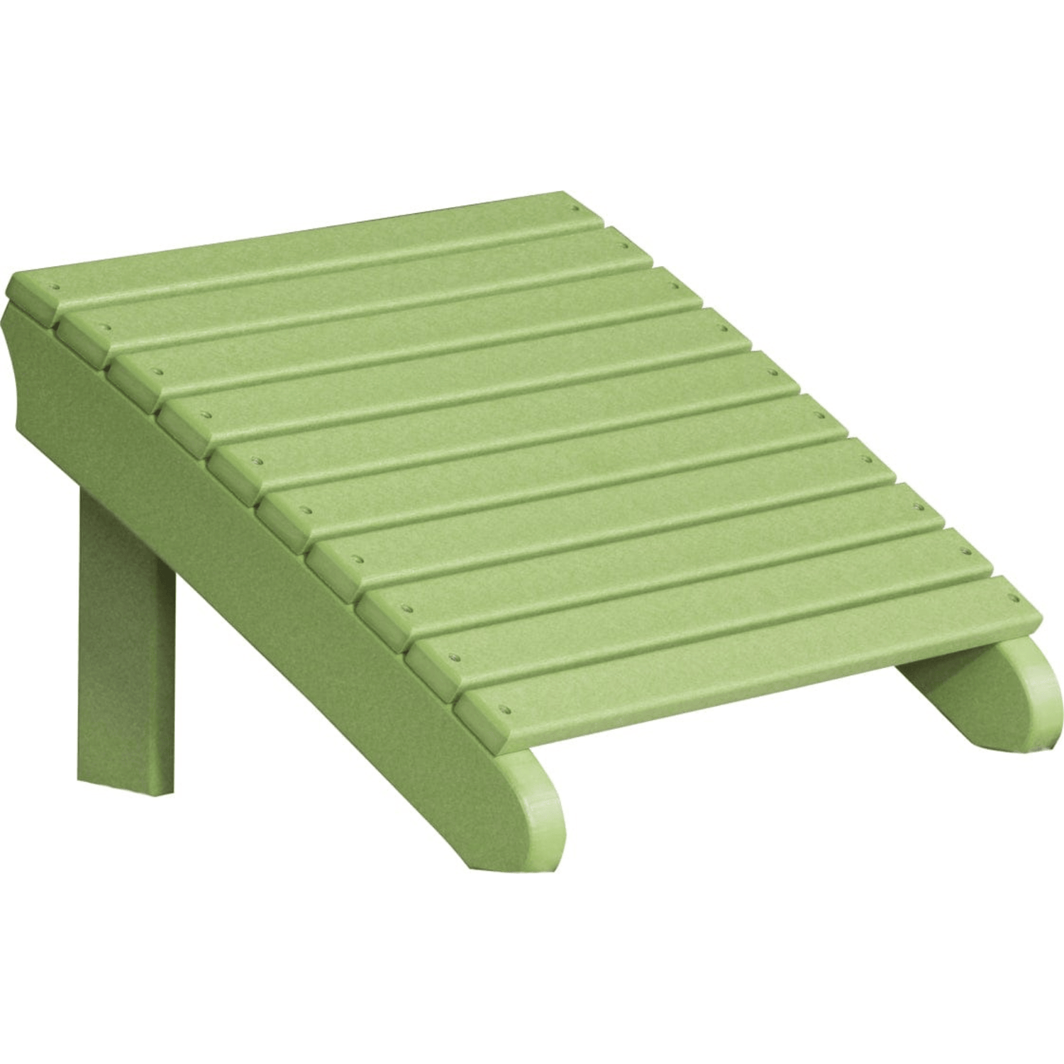LuxCraft Poly Composite Deluxe Adirondack Footrest