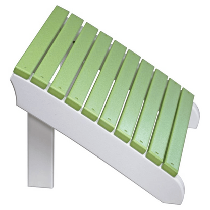LuxCraft Poly Composite Deluxe Adirondack Footrest