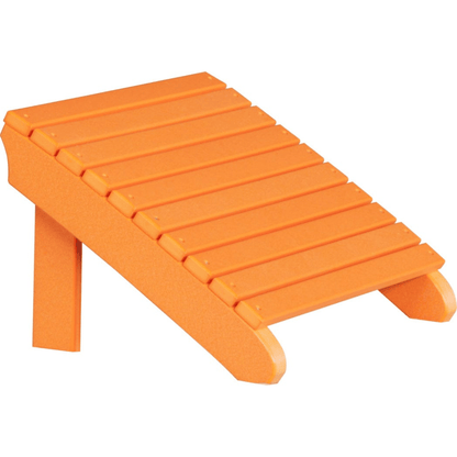 LuxCraft Poly Composite Deluxe Adirondack Footrest