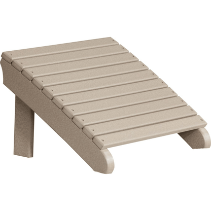 LuxCraft Poly Composite Deluxe Adirondack Footrest