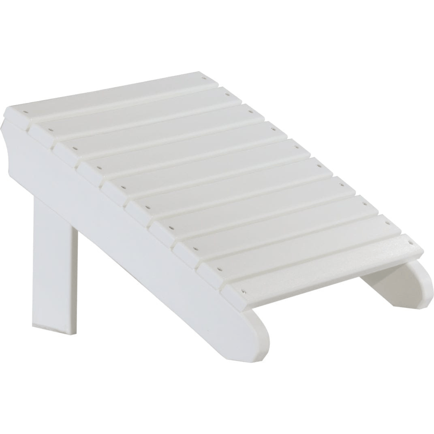 LuxCraft Poly Composite Deluxe Adirondack Footrest