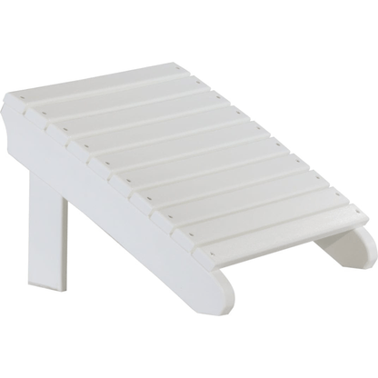 LuxCraft Poly Composite Deluxe Adirondack Footrest