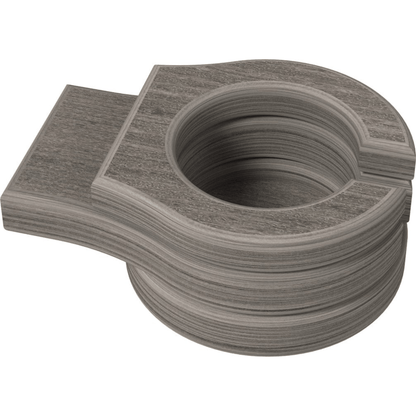 LuxCraft Poly Composite Stationary Cup Holder