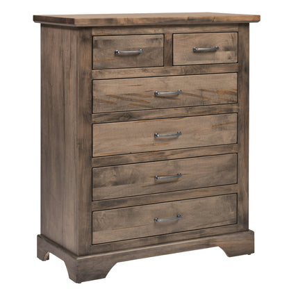 High Bank Woodworks Pendleton 6-Drawer Maple Chest
