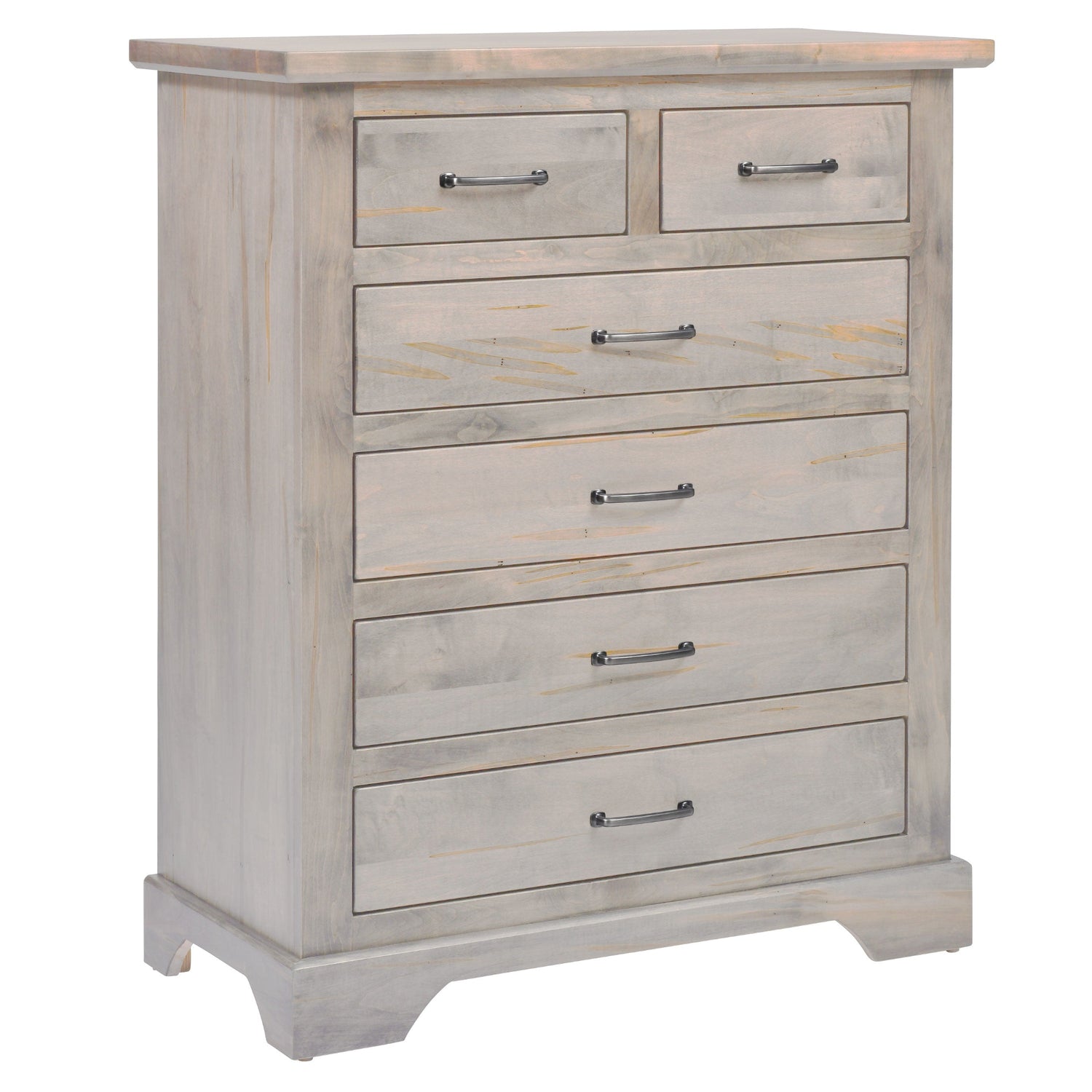 High Bank Woodworks Pendleton 6-Drawer Maple Chest