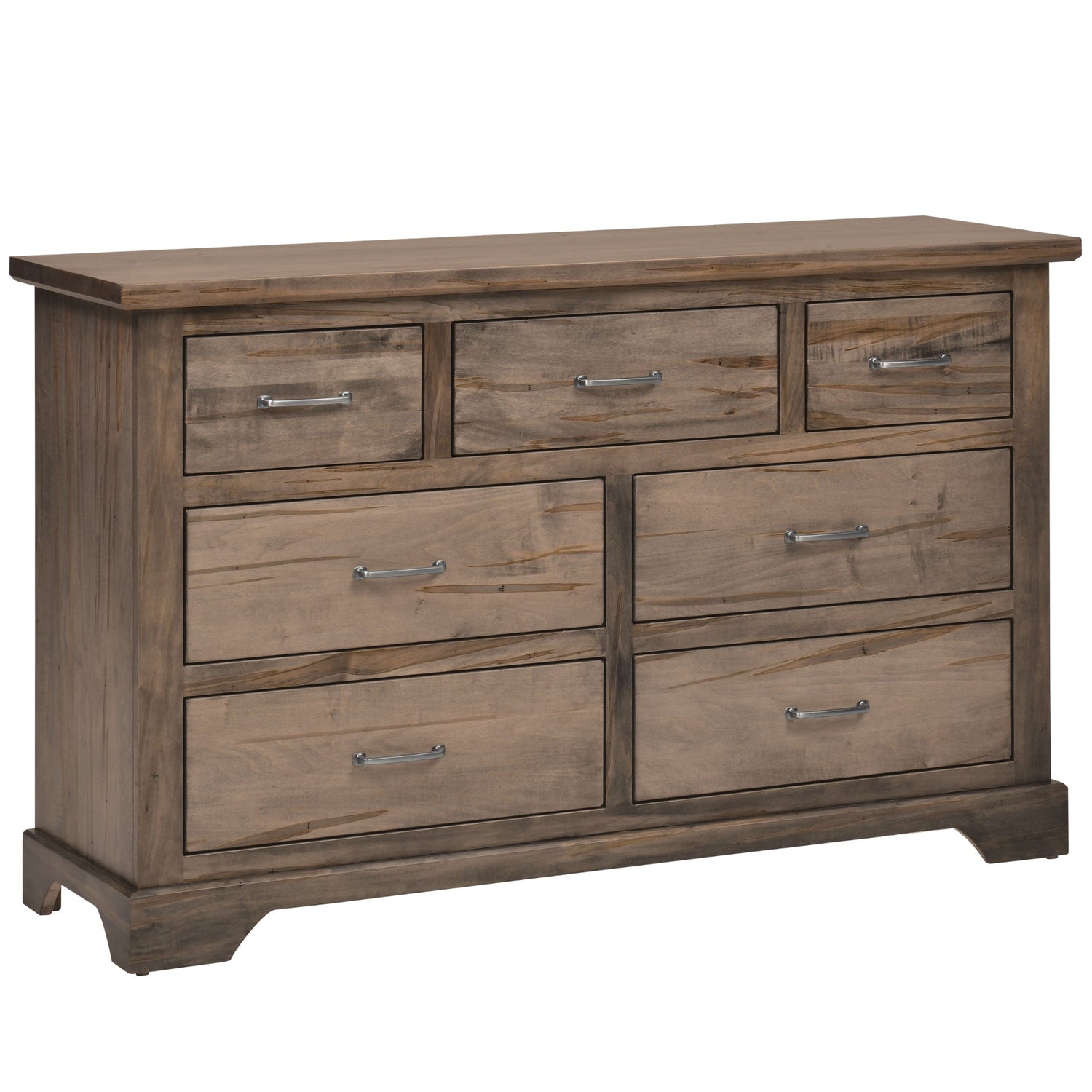High Bank Woodworks Pendleton 7-Drawer Maple Dresser