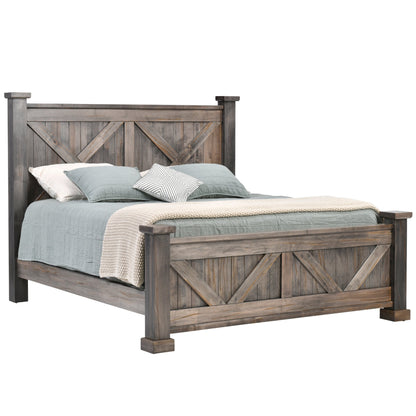 High Bank Woodworks Pendleton Maple Bed Frame