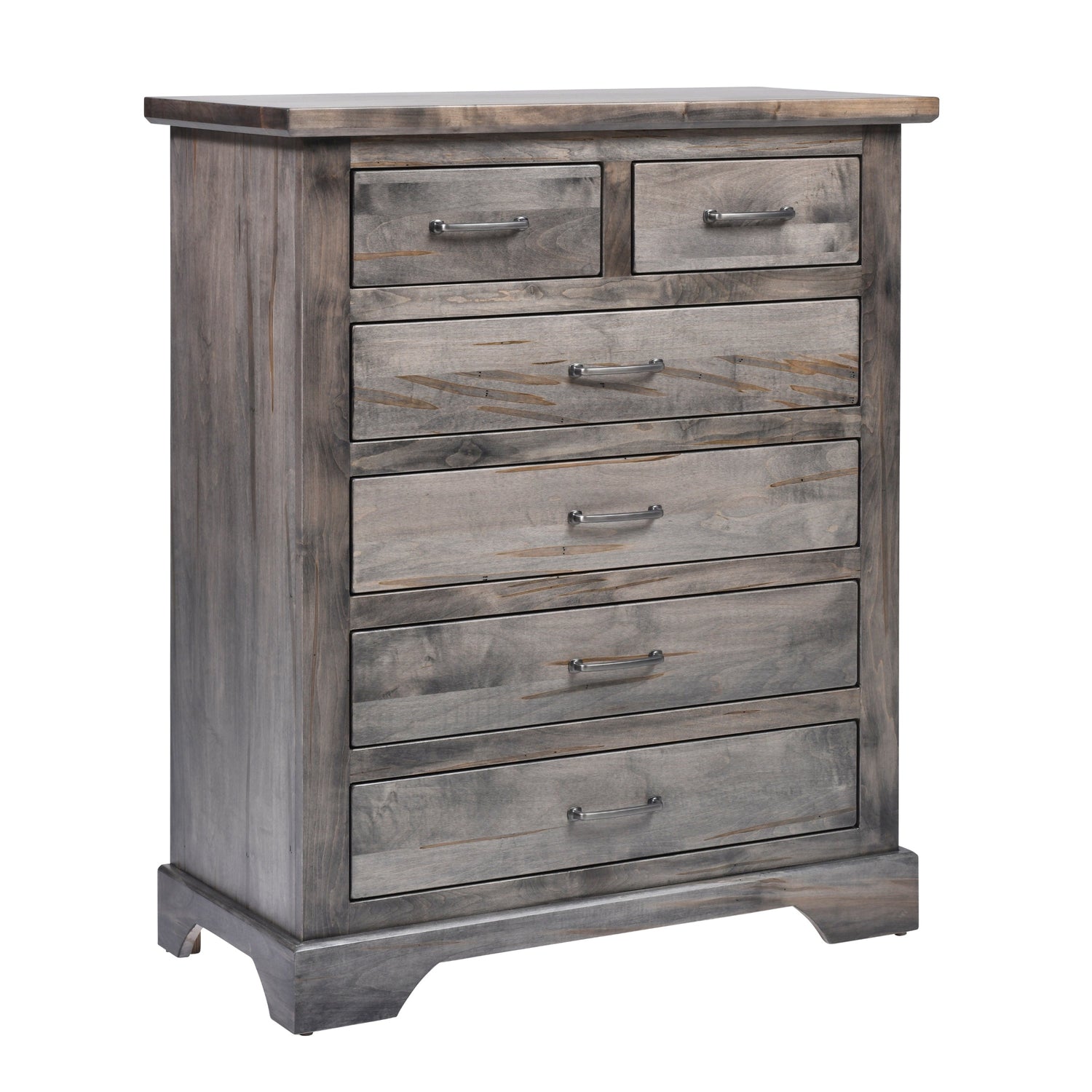 High Bank Woodworks Pendleton 6-Drawer Maple Chest