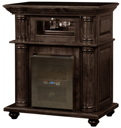 Kingsley Wine Cabinet in Onyx Stain