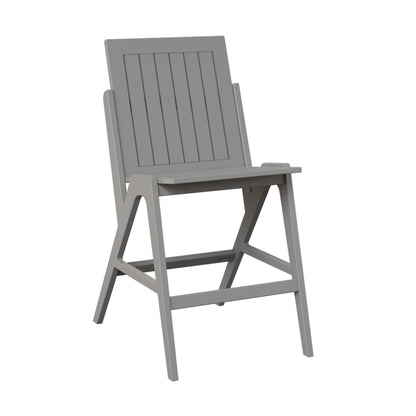 Berlin Gardens Kinsley Poly Lumber Outdoor Bar Side Chair