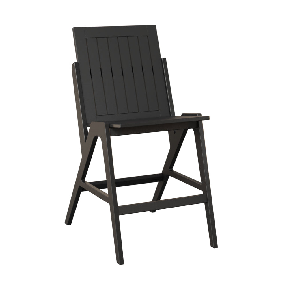 Berlin Gardens Kinsley Poly Lumber Outdoor Bar Side Chair