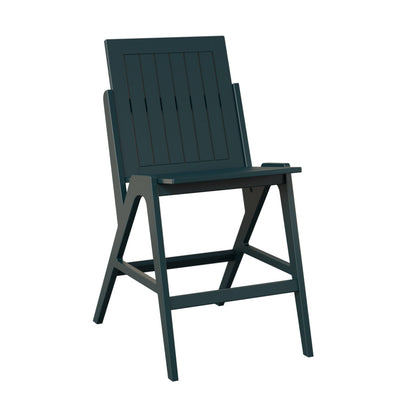 Berlin Gardens Kinsley Poly Lumber Outdoor Bar Side Chair