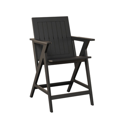 Berlin Gardens Kinsley Outdoor Poly Lumber Counter Arm Chair