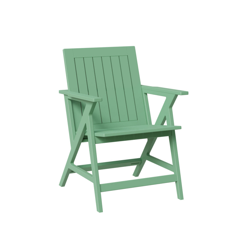 Berlin Gardens Kinsley Poly Lumber Outdoor Dining Arm Chair