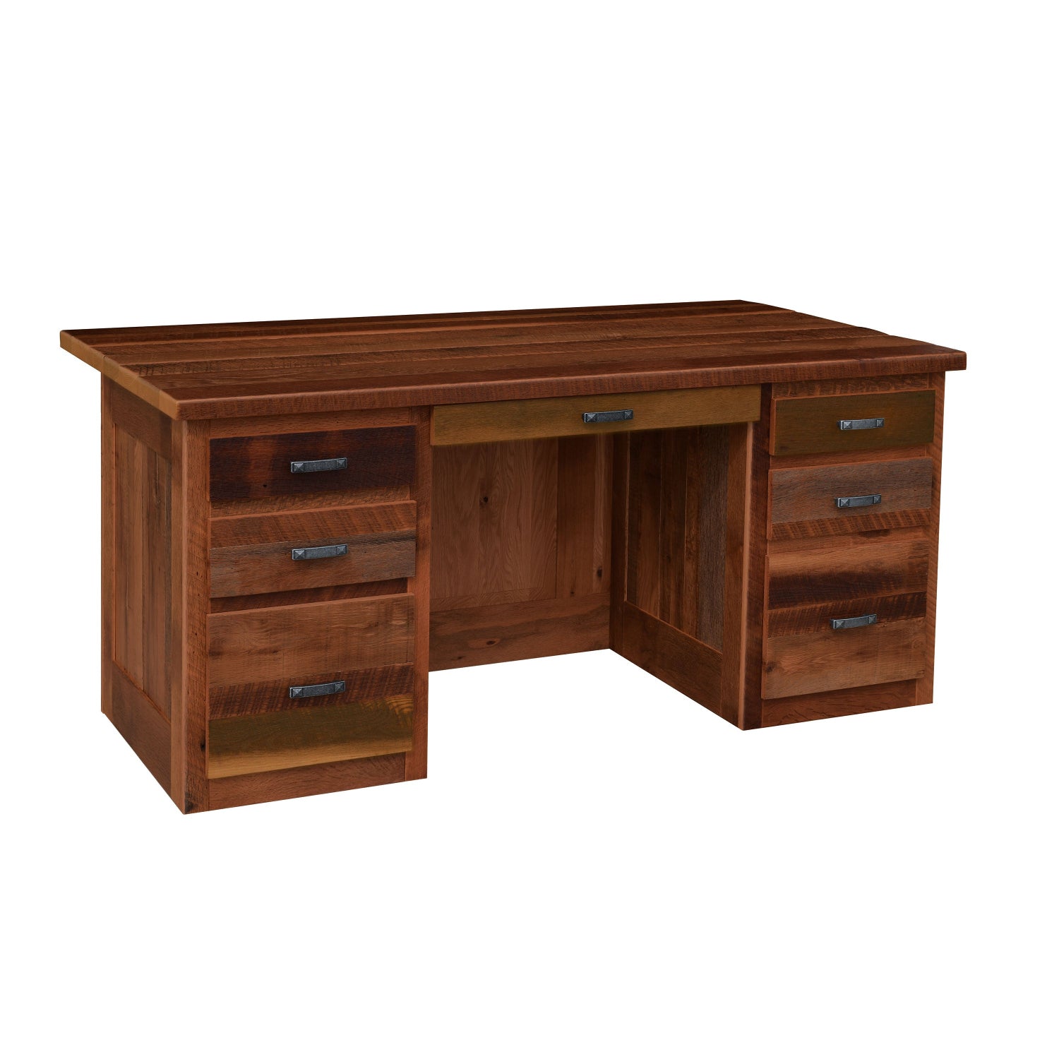 Legacy Estate Roscoe Reclaimed Barnwood Kneehole Desk