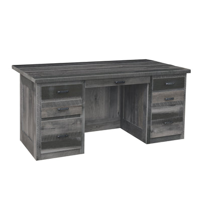 Legacy Estate Roscoe Reclaimed Barnwood Kneehole Desk