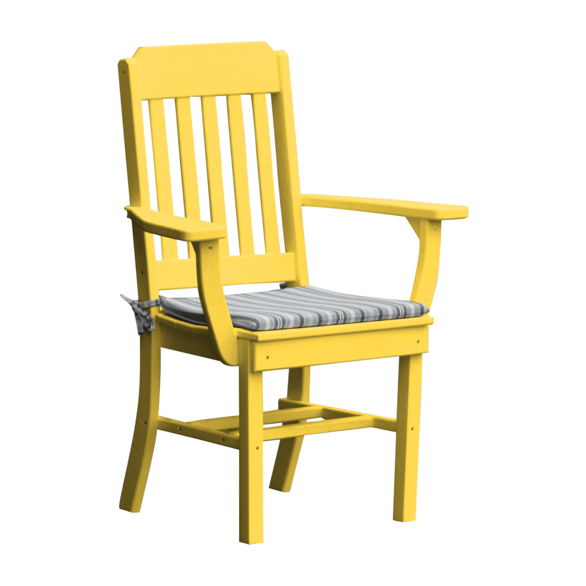 Keystone Amish Co. Traditional Poly Composite Dining Chair with arms