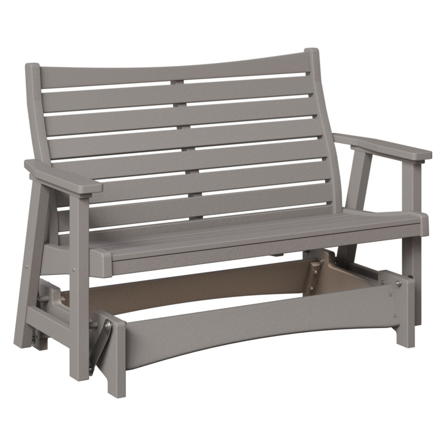 Berlin Gardens Bristol Poly Lumber Double Glider