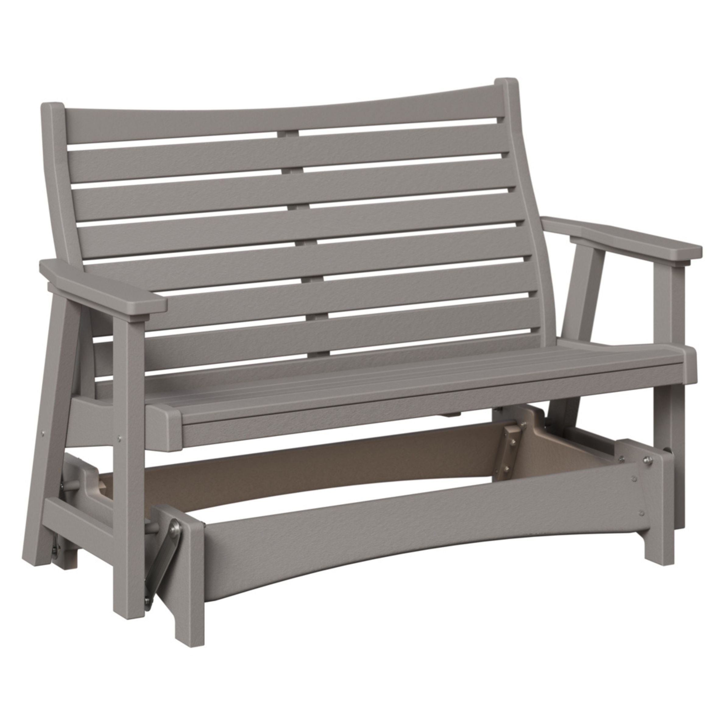Berlin Gardens Bristol Poly Lumber Double Glider