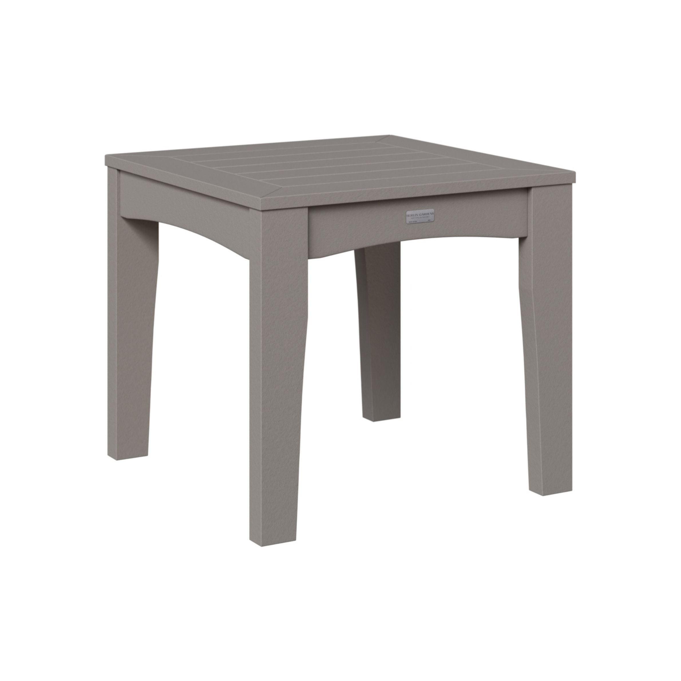 Berlin Gardens Classic Terrace Outdoor Poly Lumber End Table