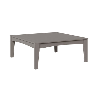 Berlin Gardens Classic Terrace Outdoor Poly Lumber Square Coffee Table