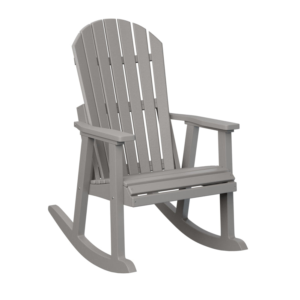 Berlin Gardens Comfo Back Poly Lumber Rocker