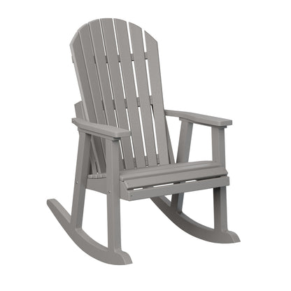 Berlin Gardens Comfo Back Poly Lumber Rocker