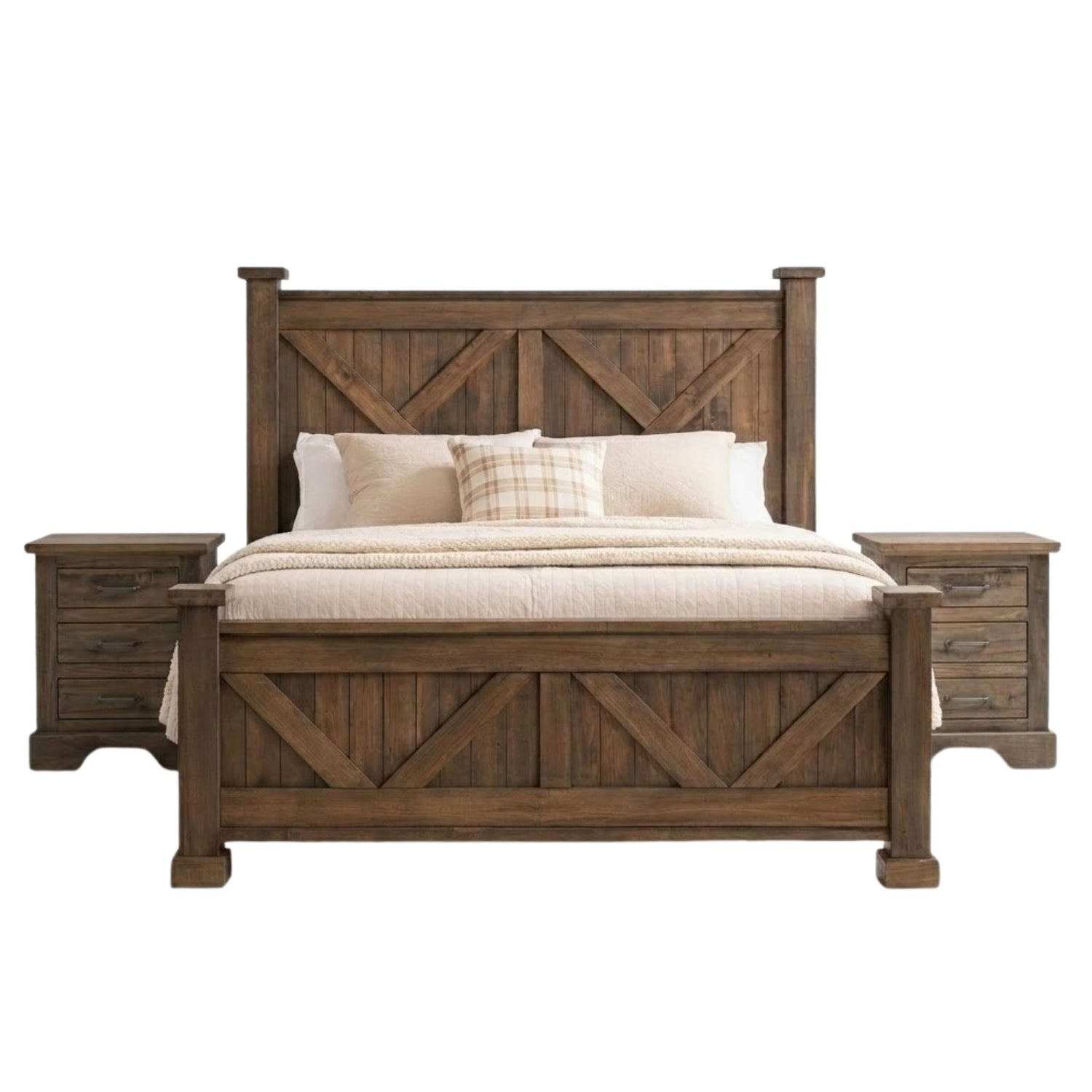 High Bank Woodworks Pendleton 3-Piece Maple Bedroom Set
