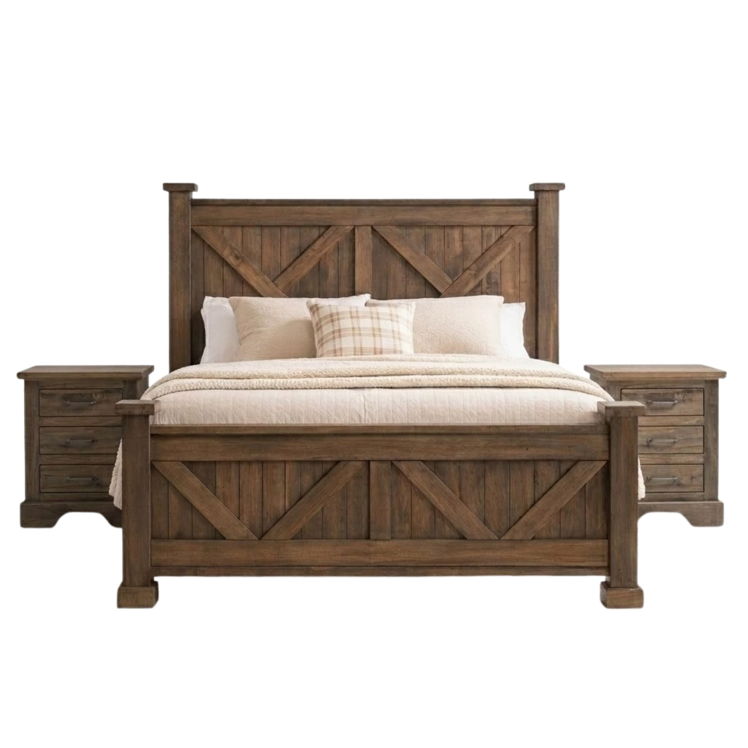High Bank Woodworks Pendleton 3-Piece Maple Bedroom Set