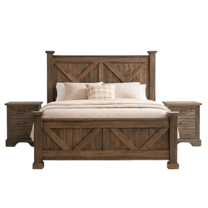 High Bank Woodworks Pendleton 3-Piece Maple Bedroom Set
