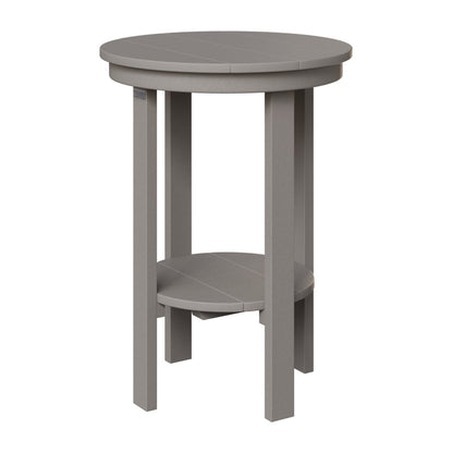 Berlin Gardens Outdoor Poly Lumber Round End Counter Table