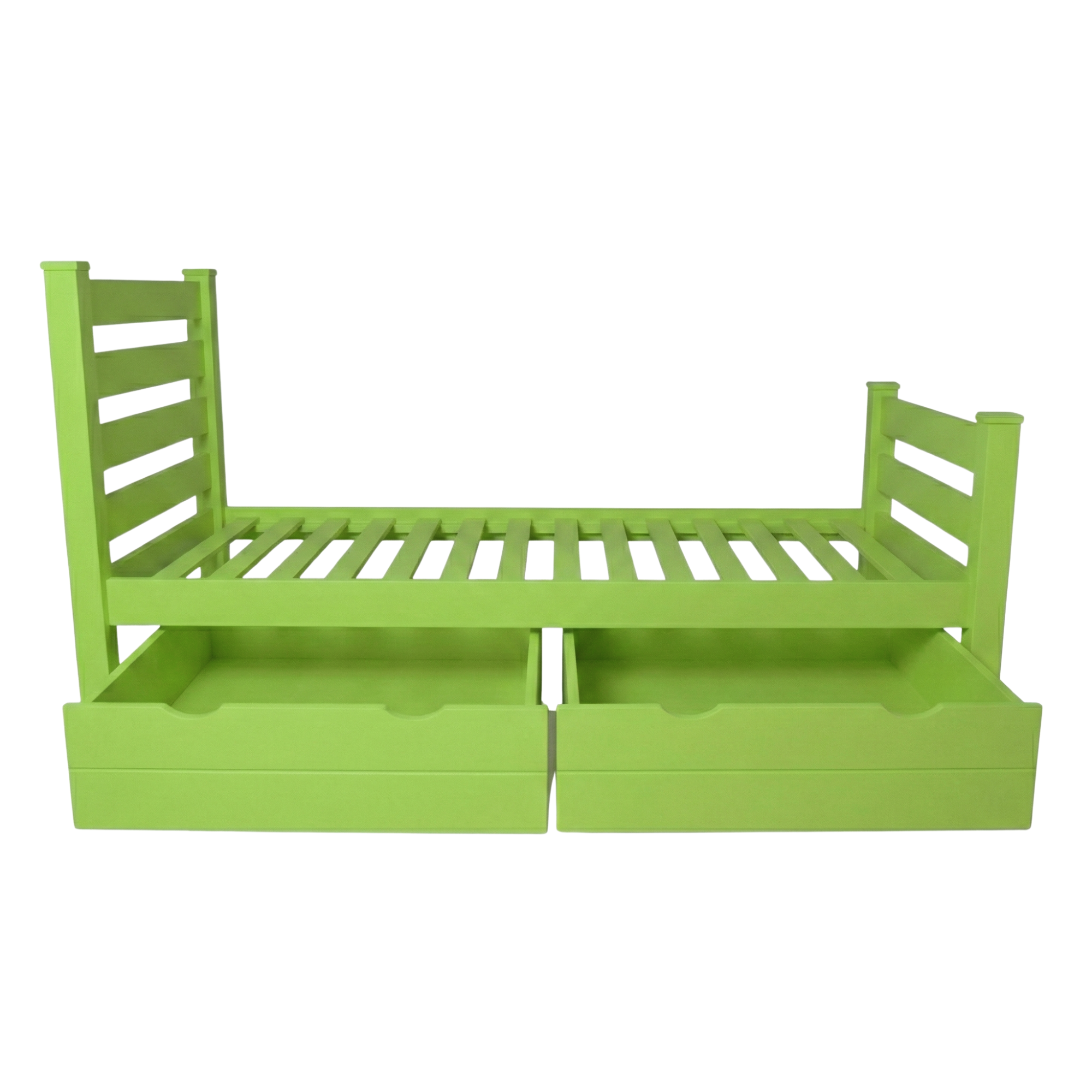 Versaloft Homestead Amish Made Bed Frame with Headboard, Footboard, and 2-Piece Drawers