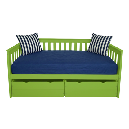 Versaloft Mission Amish Made Daybed Frame with 2-Piece Drawers