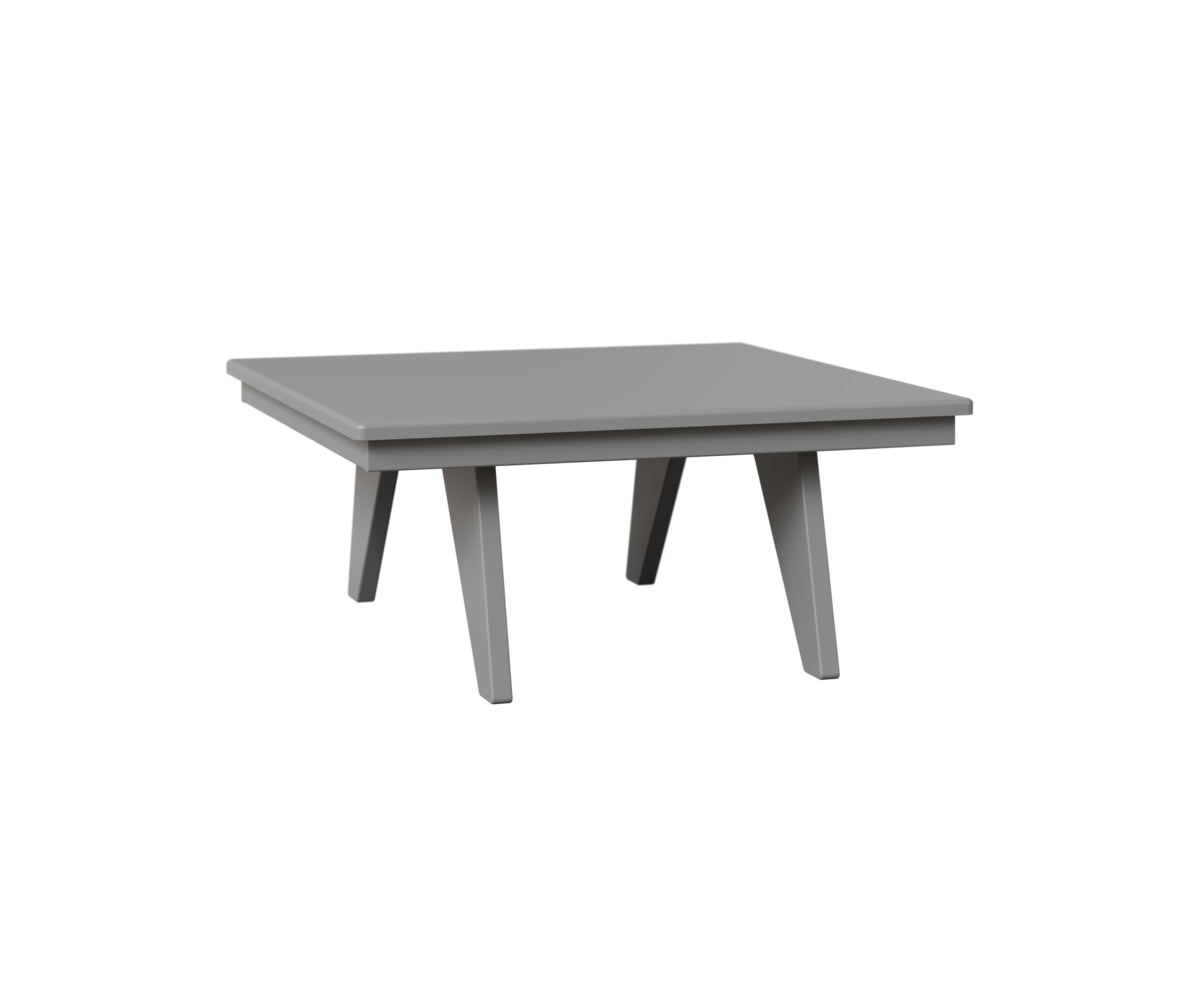 Berlin Gardens Square Outdoor Poly Lumber Accessory Table