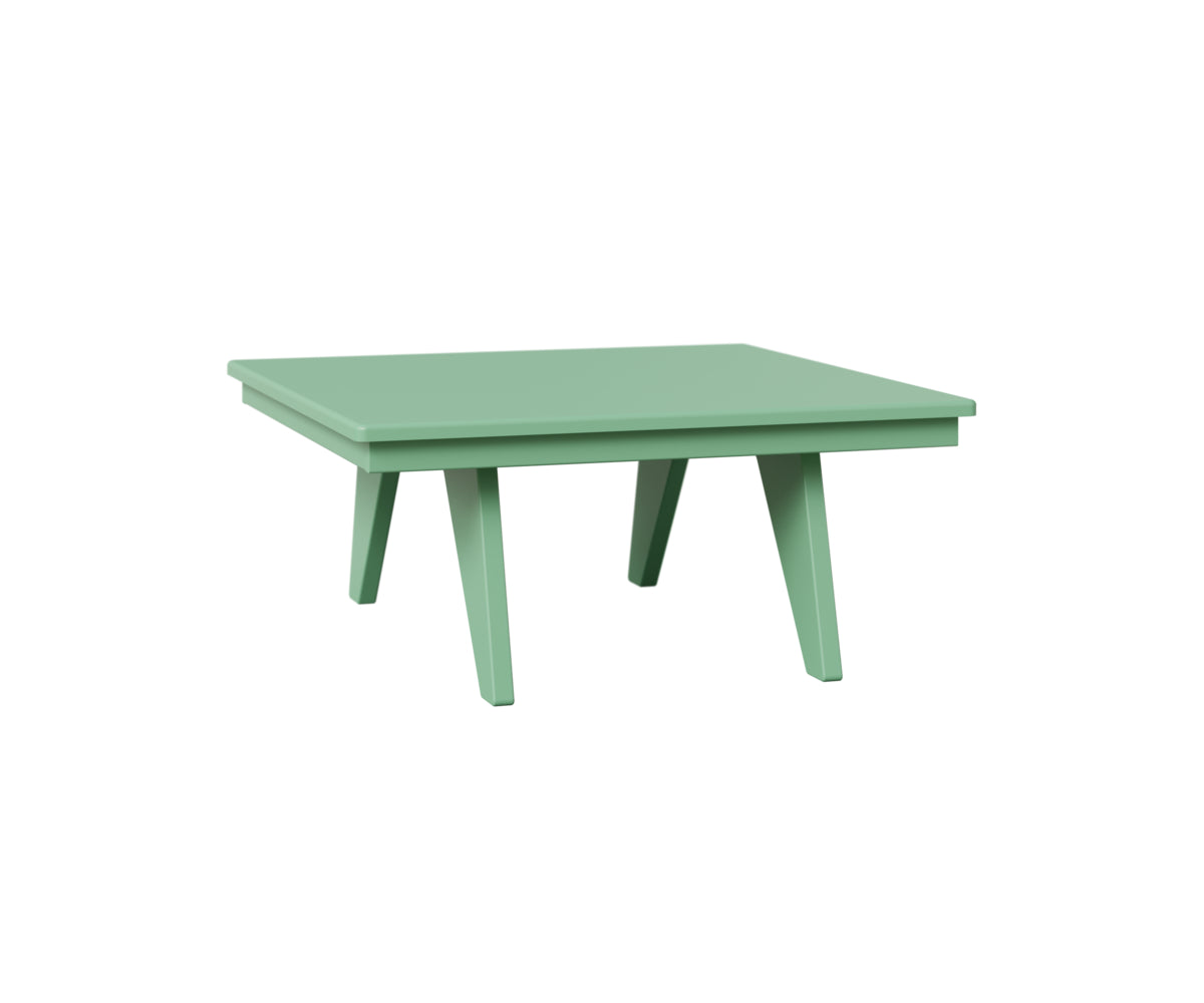 Berlin Gardens Square Outdoor Poly Lumber Accessory Table