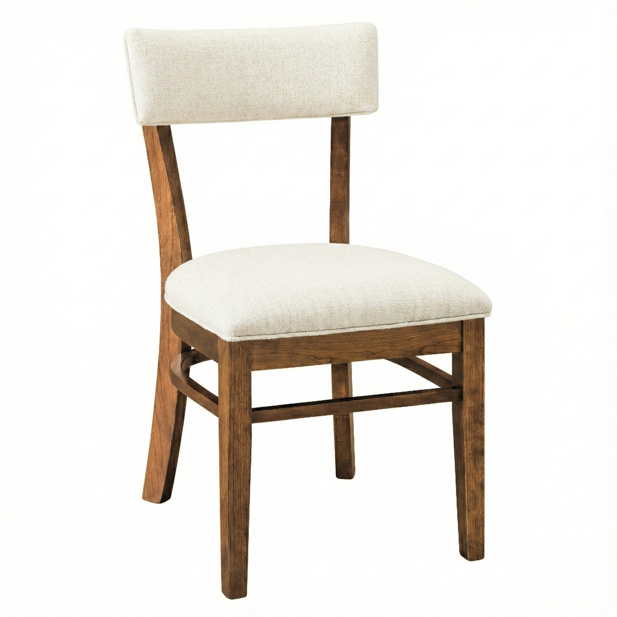 Miller Side Chair in Sealy Stain with Knit Fabric